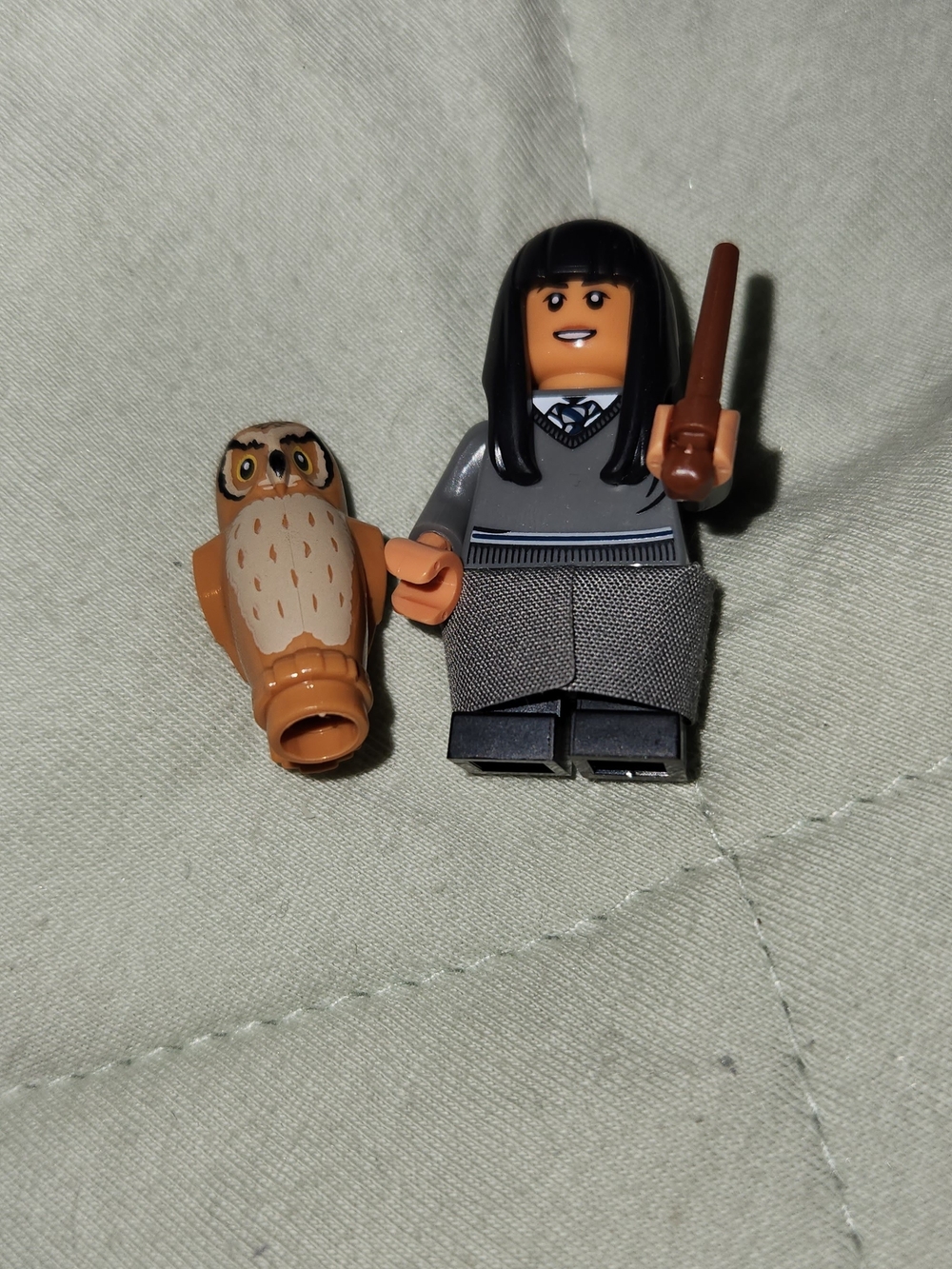 Lego Brown Owl Figure And Harry Potter Cho Chang
